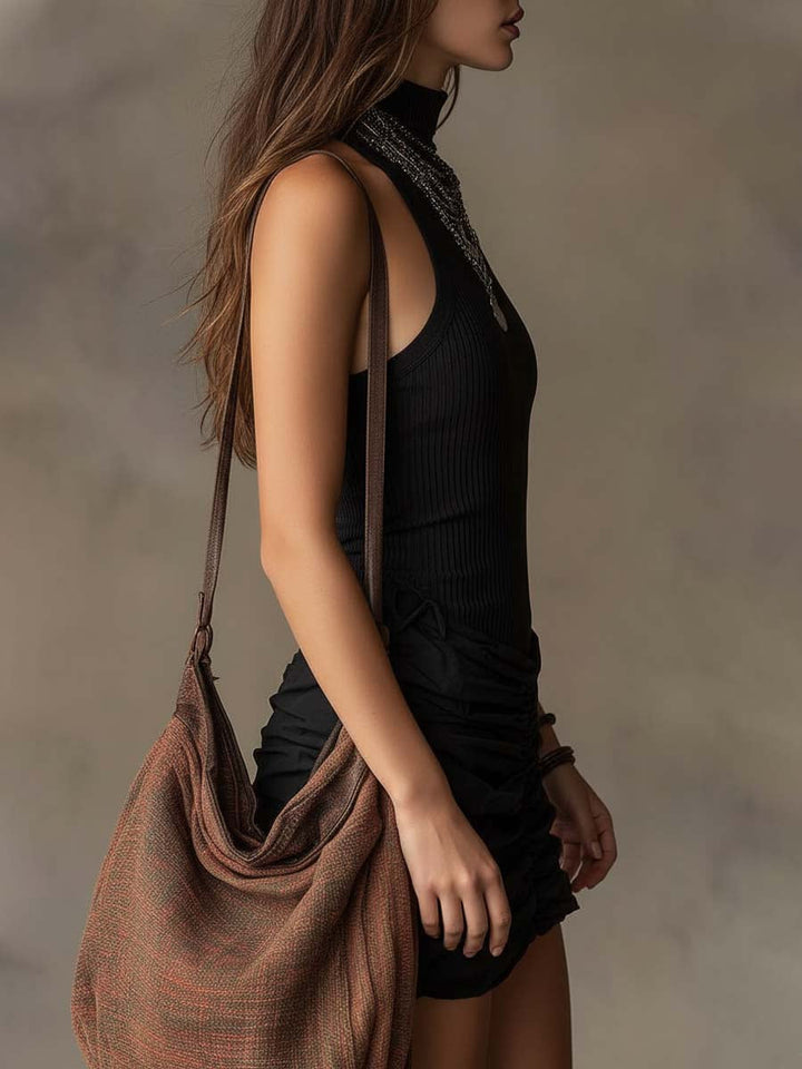 Boho Stílusú Halteres Mini Ruché Ruha - Image 3