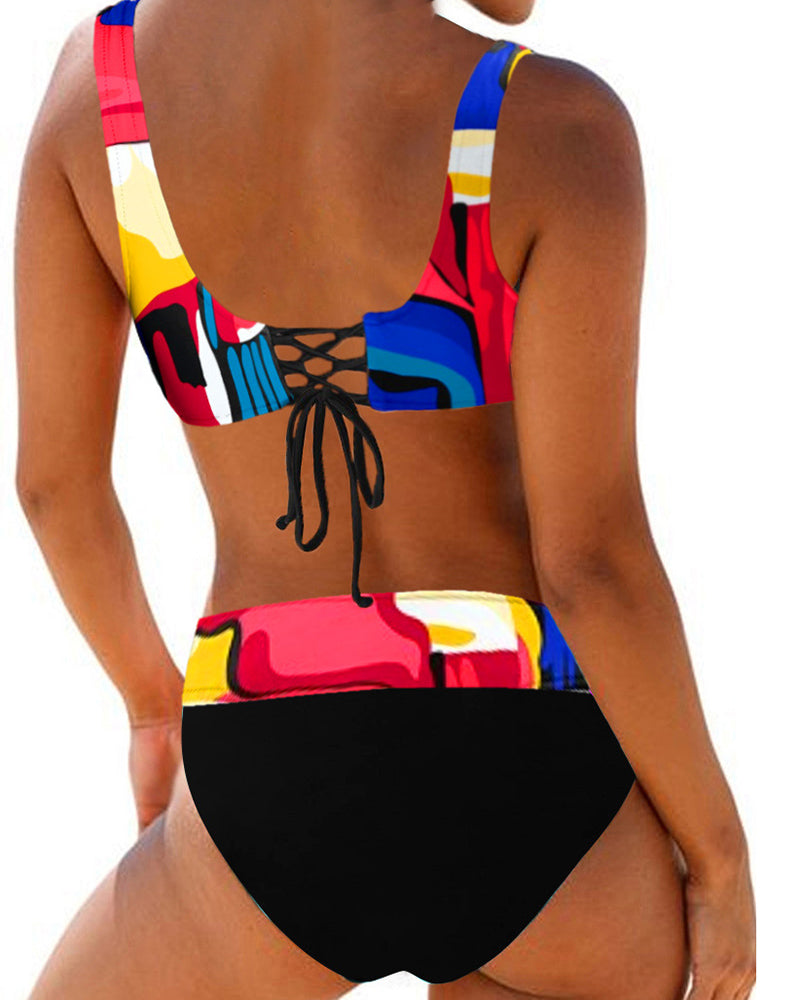 Eva - Vrolijke en Kleurrijke Bikini - Image 6