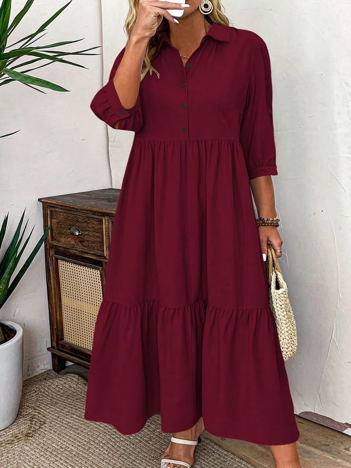 Mila Curve | Relaxált Nyári Elegancia Ruha