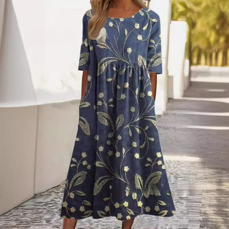 Kaelani | Relaxált Fit Midi Ruha