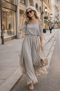 Helene – Drapé Elegáns Estélyi Ruha