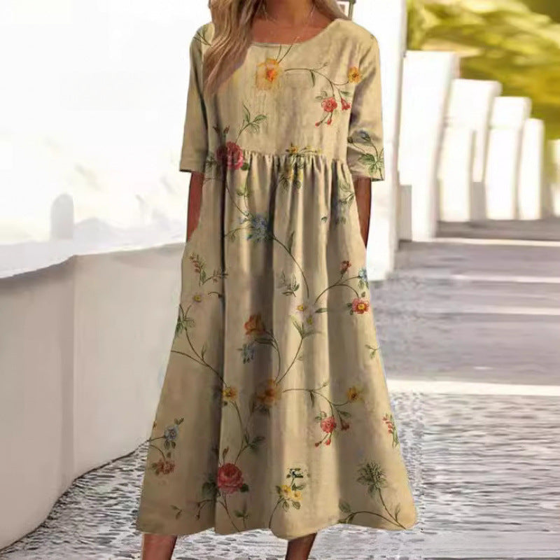 Paloma | Relaxált Fit Midi Ruha