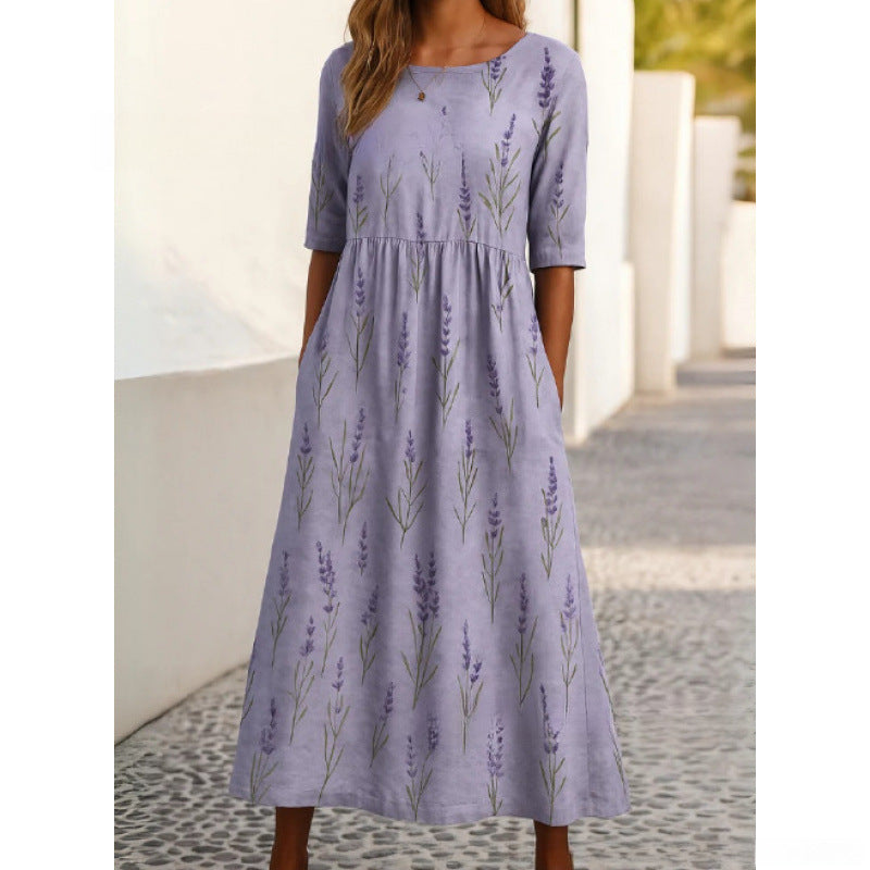 Leonie | Relaxált Fit Midi Ruha