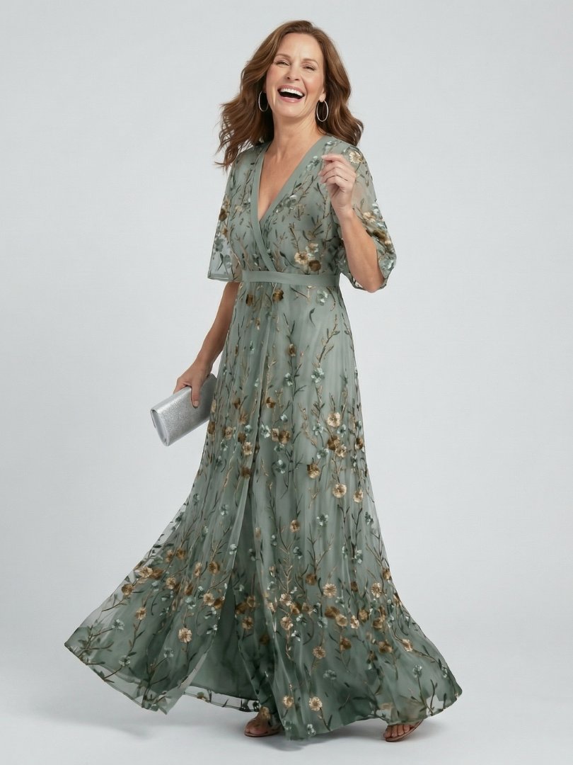Selora | Halter Bloom Flow Maxi Ruha