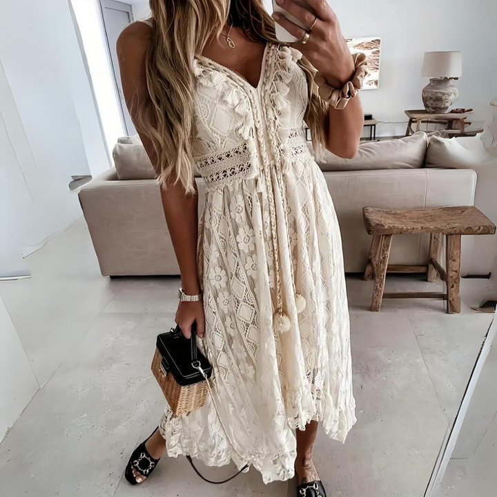 Raelene - Elegáns Boho Ruha