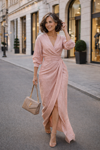 Amelie – Elegáns Wrap Maxi Ruha