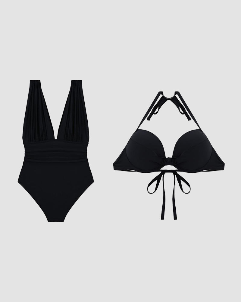 Luxueus Vormend Badpak - Diepe V-hals - Image 5