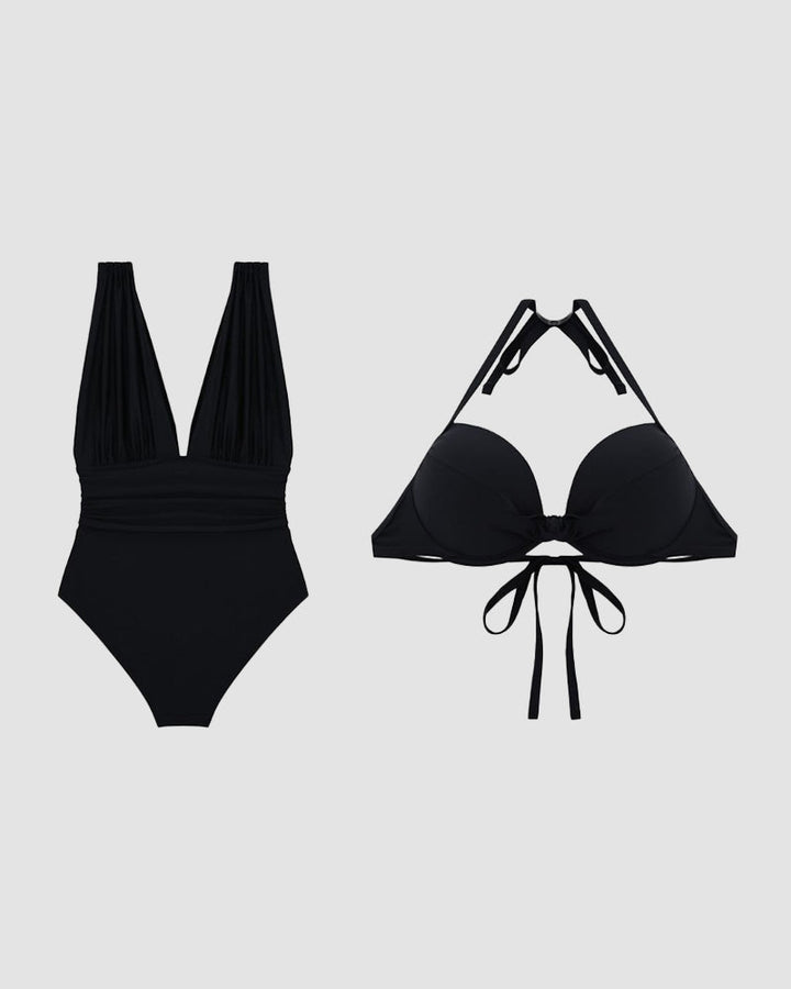 Luxueus Vormend Badpak - Diepe V-hals - Image 5