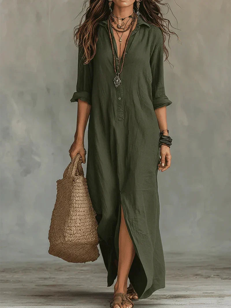Céline™ | Laza Maxi Ruha Gombokkal - Image 3