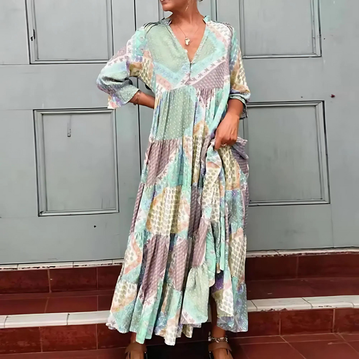 Florentina - Elegáns Nyomott Ruha