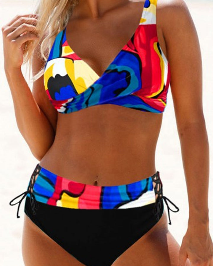 Eva - Vrolijke en Kleurrijke Bikini - Image 5