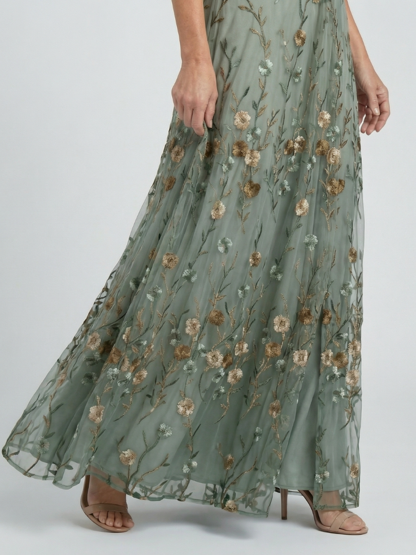 Selora | Halter Bloom Flow Maxi Ruha