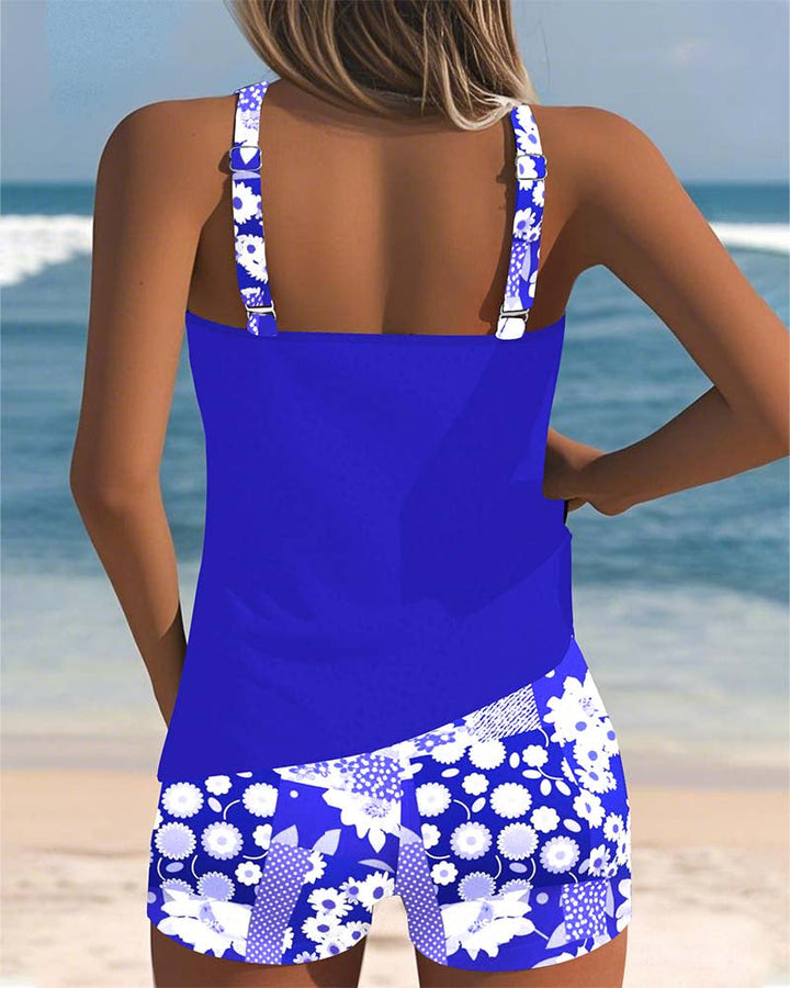 SABRINA - Tweedelig Badpak met Comfortabele Pasvorm en Bloemig Strandstijl - Image 10