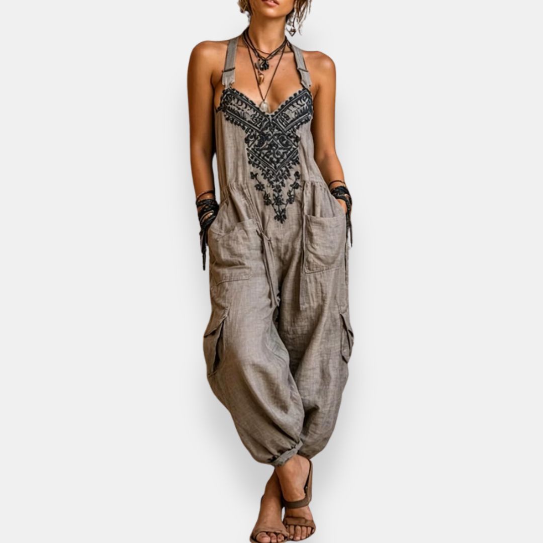 María Isabel | Mono bohemio bordado - Image 1
