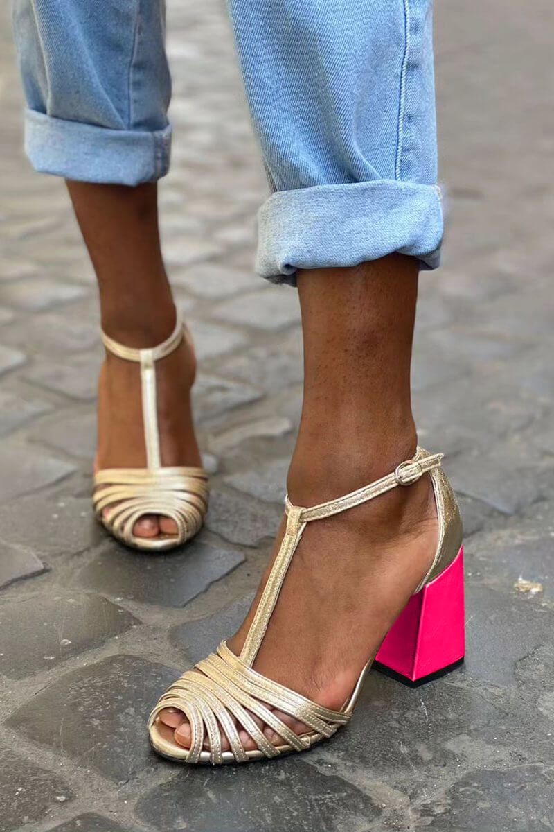 Emma – Elegáns T-strap szandálok