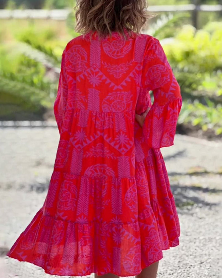 Joyce - Elegáns Boho Chic Ruha