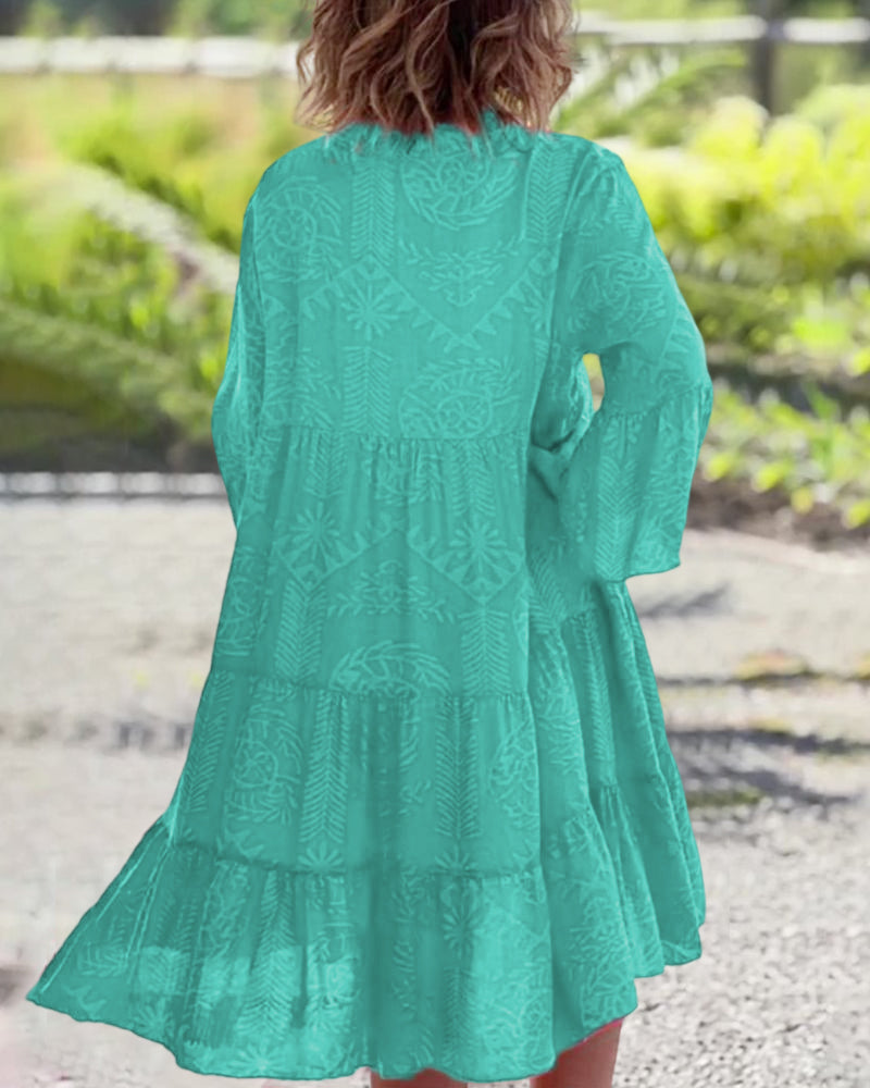 Joyce - Elegáns Boho Chic Ruha
