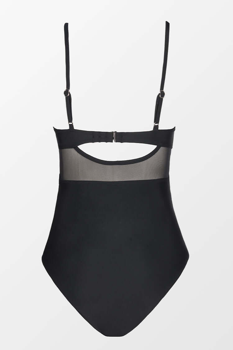 SOFIA - Eénstuk Badpak met Transparante Accenten en Elegante Corrigerende Pasvorm - Image 8