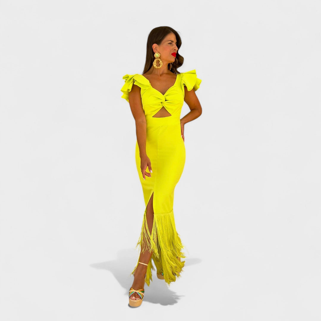 Lúcia - Neon flamenco ruha