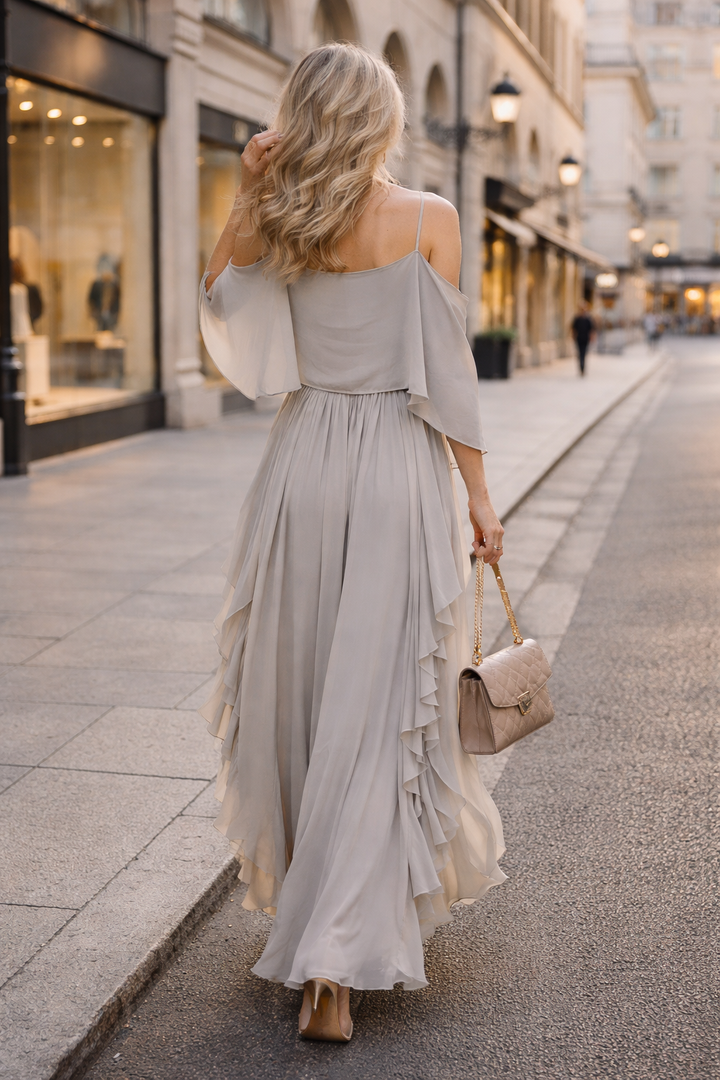 Helene – Drapé Elegáns Estélyi Ruha