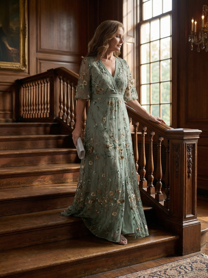 Selora | Halter Bloom Flow Maxi Ruha
