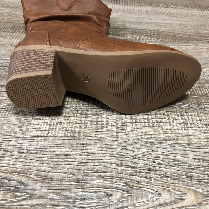 Gemma - Szilárd Nyugati Cowboy Csizmák