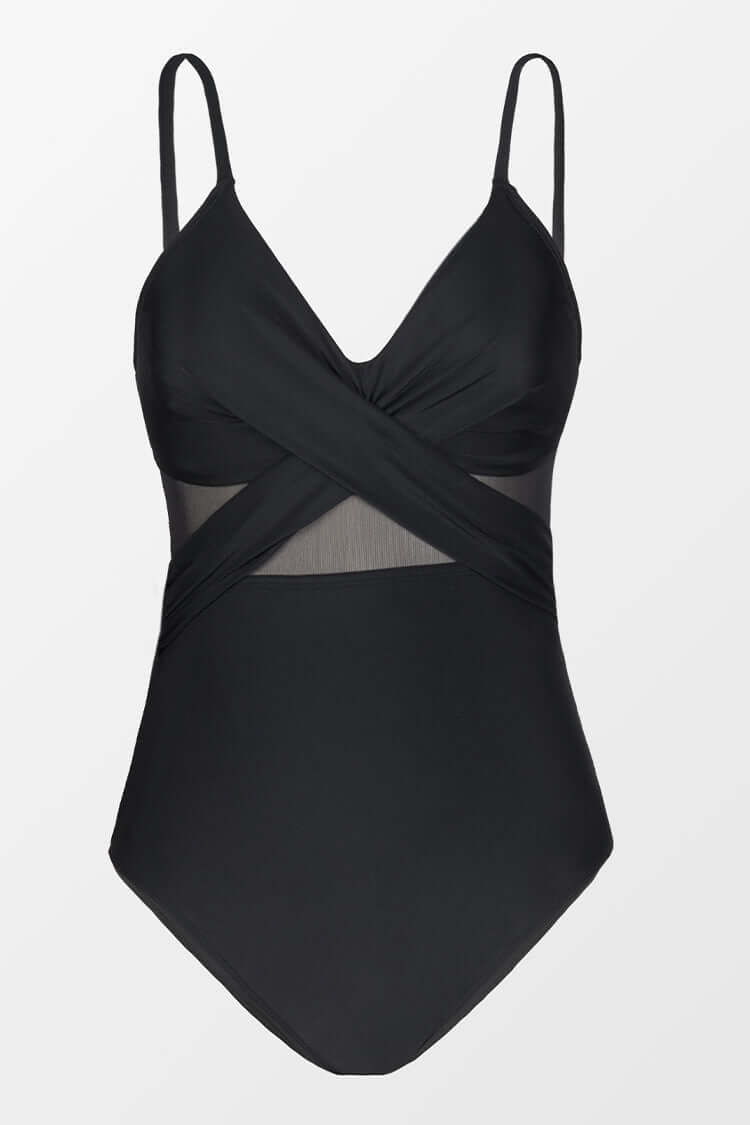 SOFIA - Eénstuk Badpak met Transparante Accenten en Elegante Corrigerende Pasvorm - Image 7