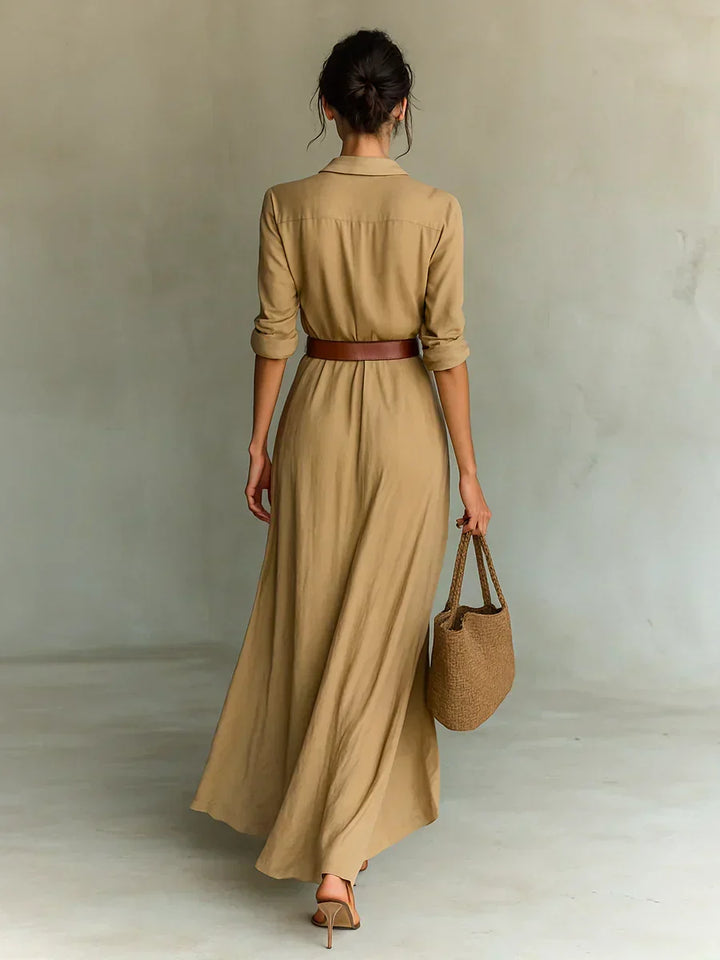 Camille™ | Maxi Ruha Reverrel és Derék Övvel