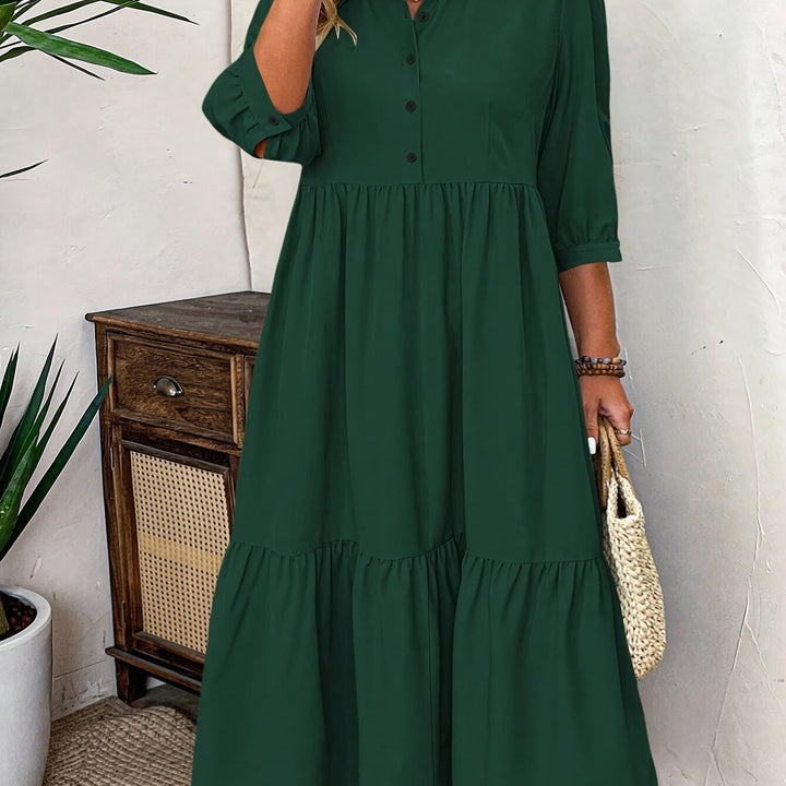 Mila Curve | Relaxált Nyári Elegancia Ruha