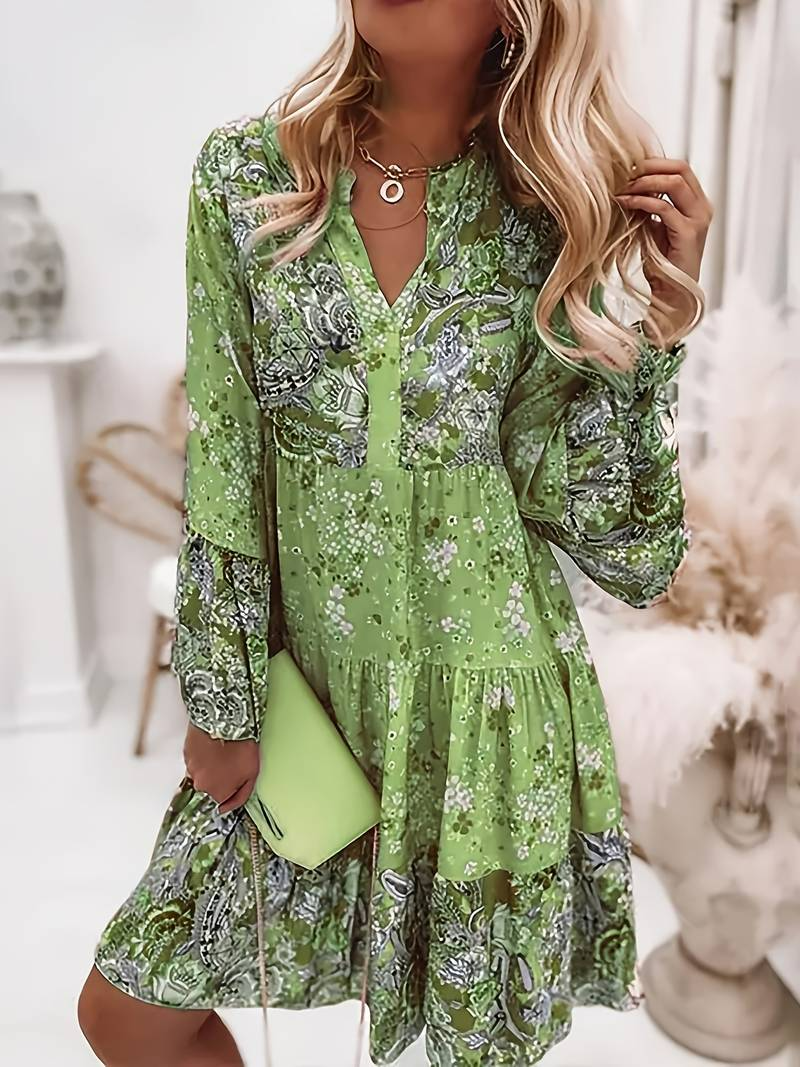 Eira - Nyomott Boho Ruha