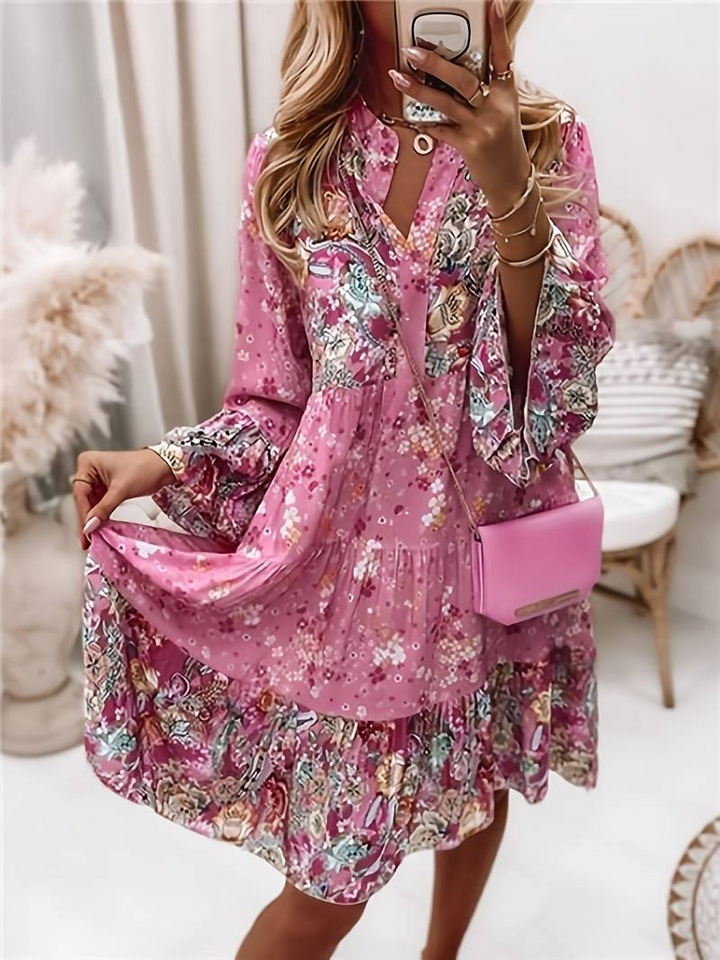Eira - Nyomott Boho Ruha