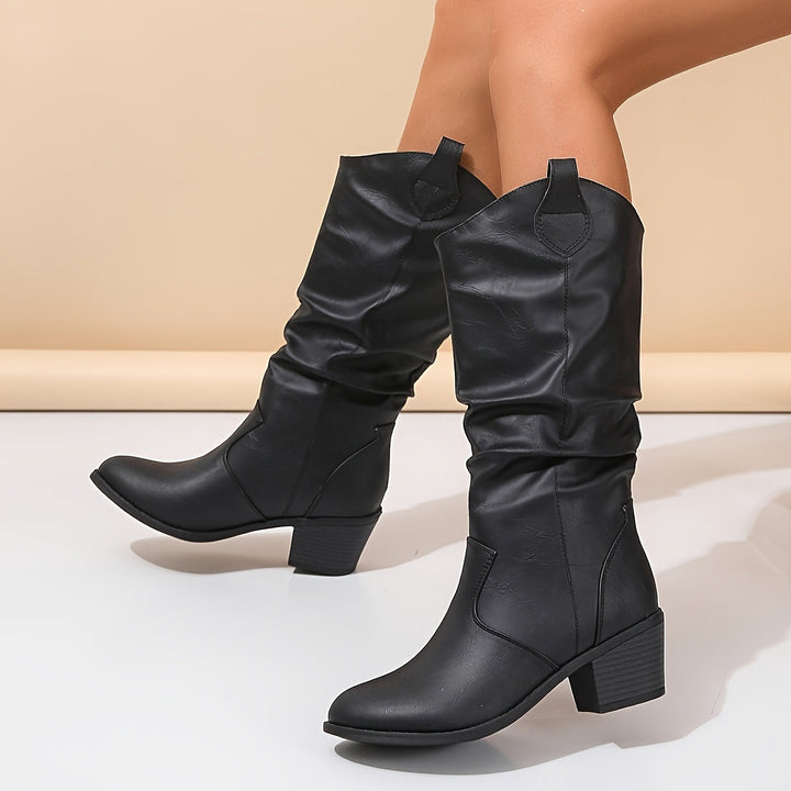 Gemma - Szilárd Nyugati Cowboy Csizmák