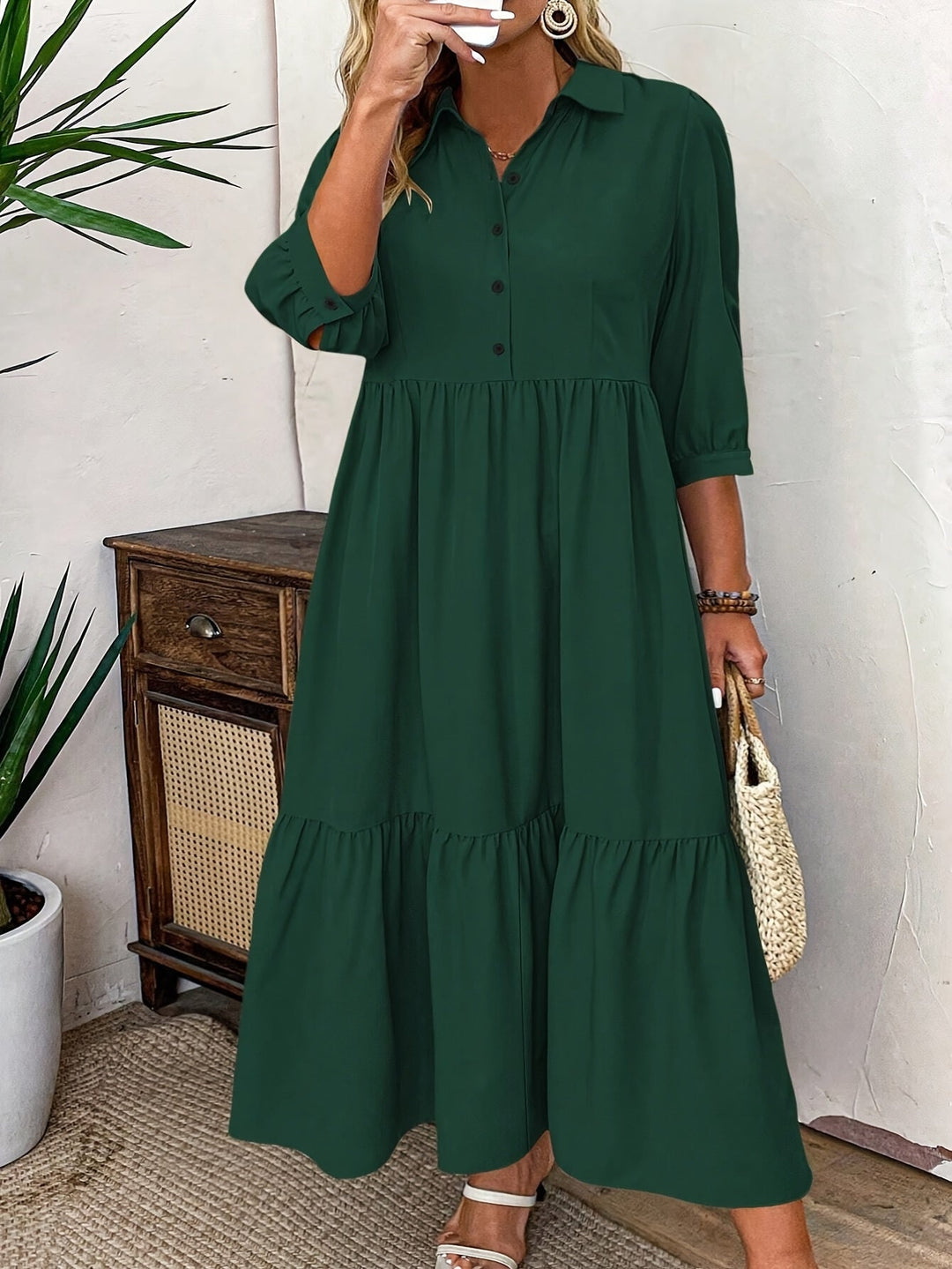 Mila Curve | Relaxált Nyári Elegancia Ruha