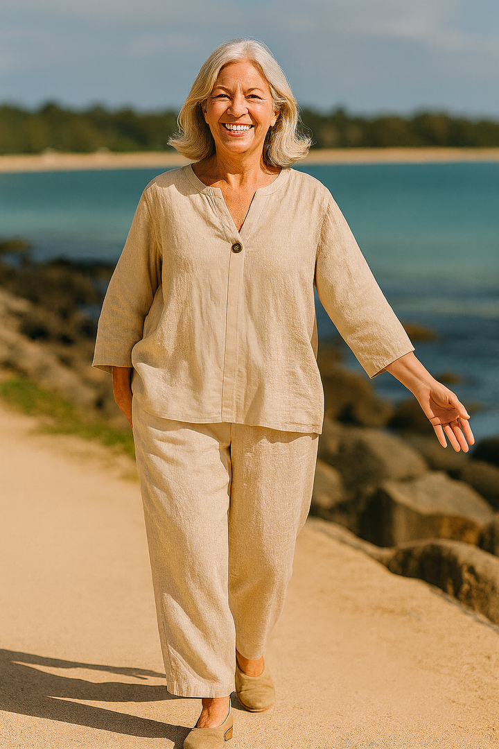 Simone Ease 2 részes szett – Erőfeszítés nélkül. Elegáns. Valódi nőknek készült (S-5XL)