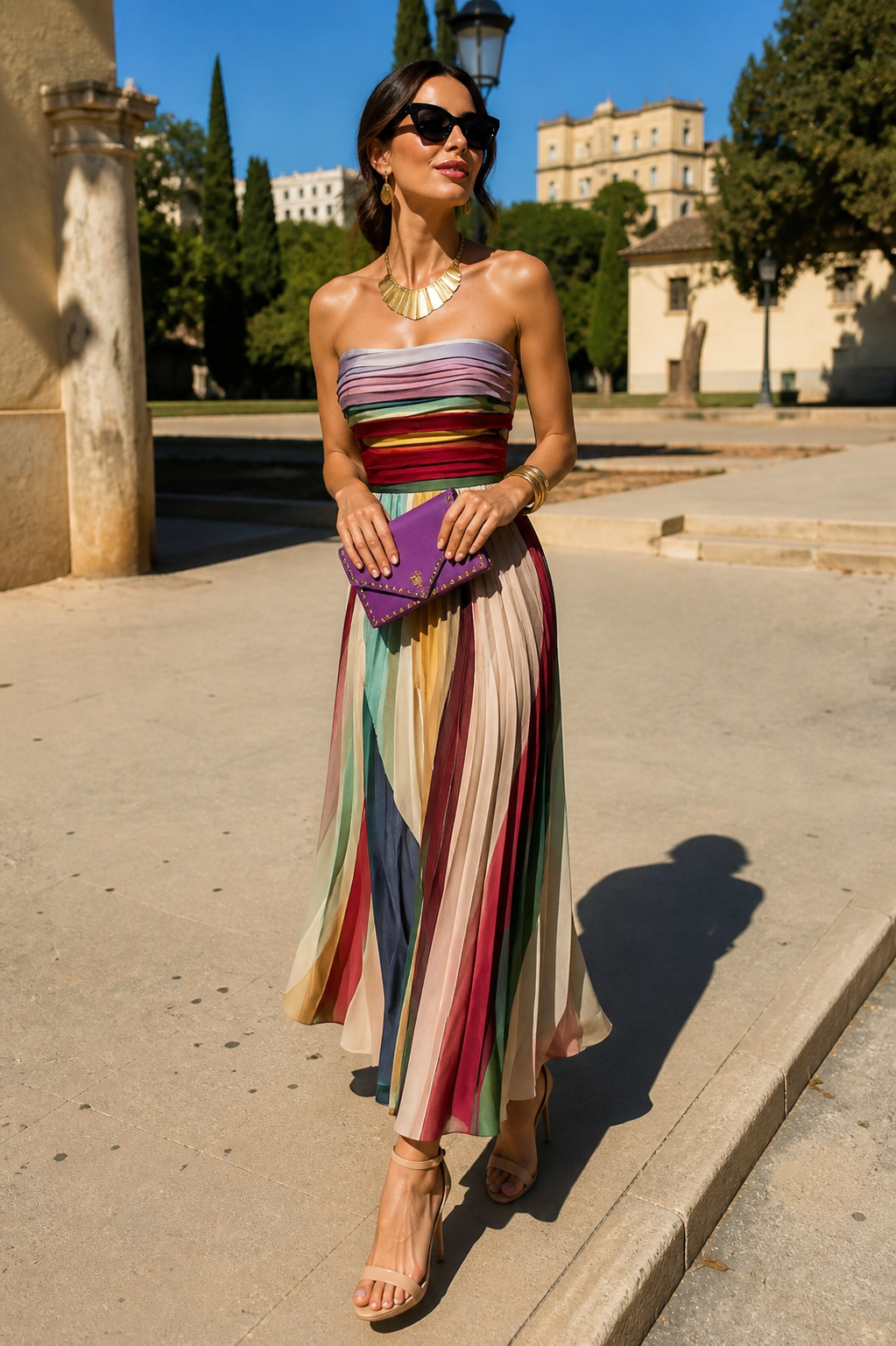 Katalin | Elegáns Hosszú Ruha - Image 2