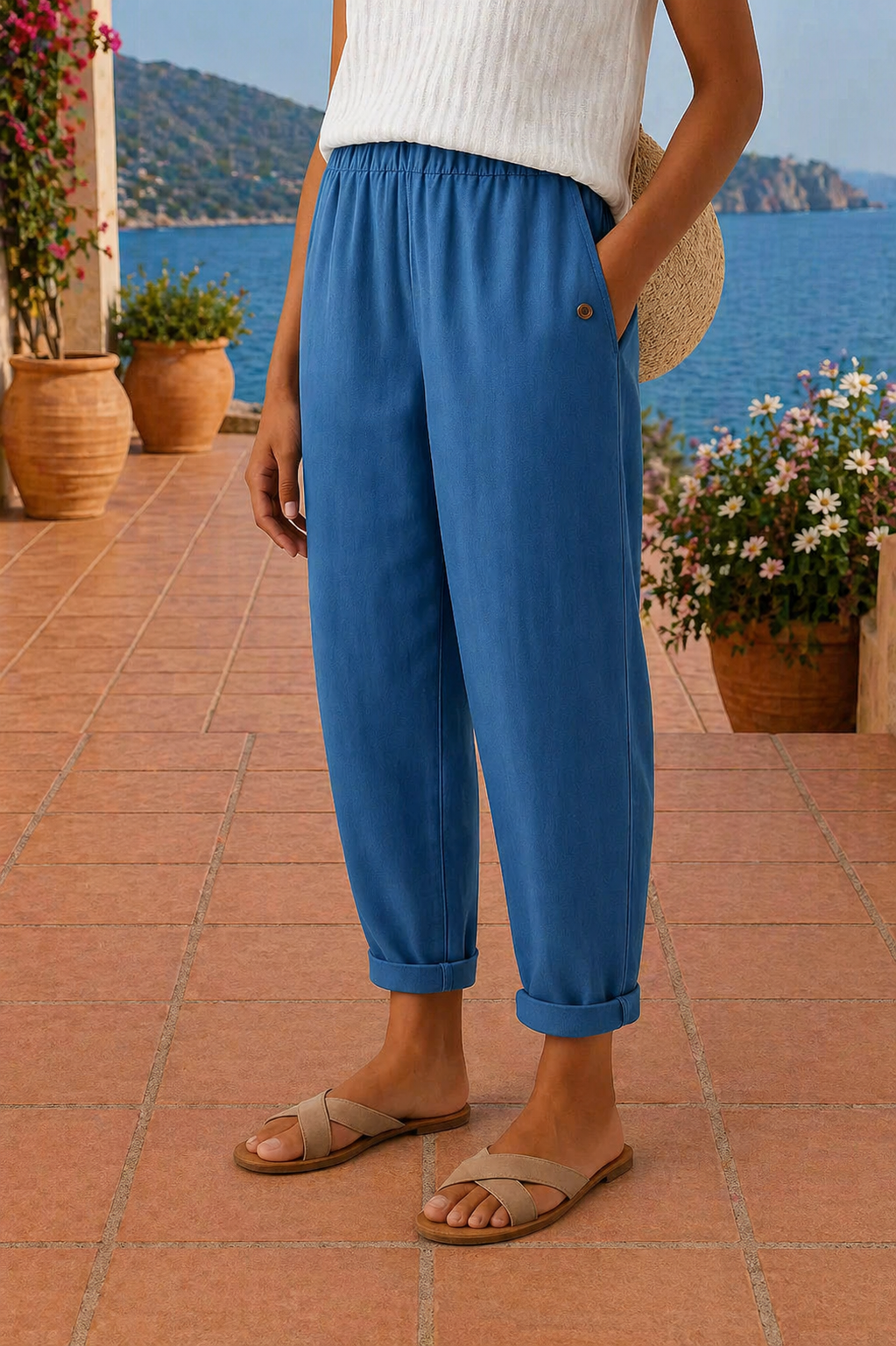 Maja | Luftige Leinenhose - Image 4