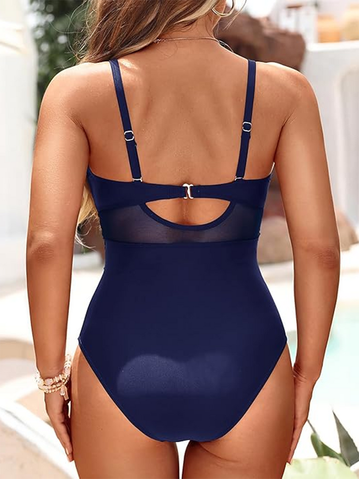 SOFIA - Eénstuk Badpak met Transparante Accenten en Elegante Corrigerende Pasvorm - Image 19