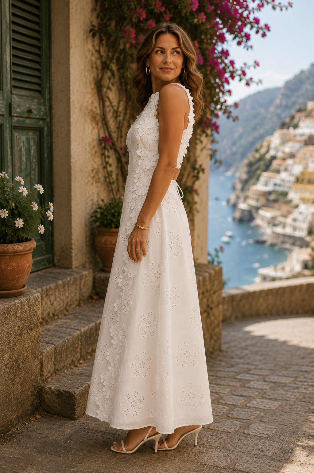 Zsófia | Elegáns Hímzett Maxi Ruha - Image 2