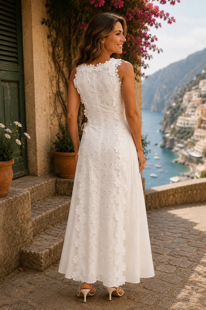 Zsófia | Elegáns Hímzett Maxi Ruha - Image 3