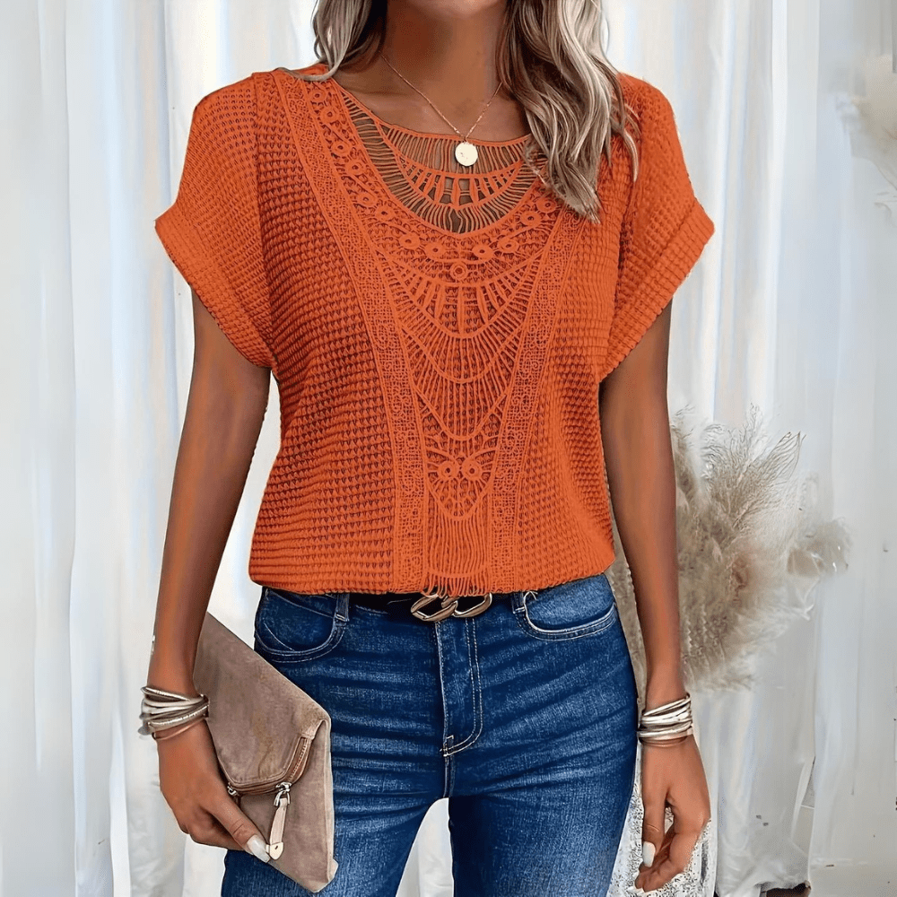 Simone | Elegáns Ibiza Stílusú Top