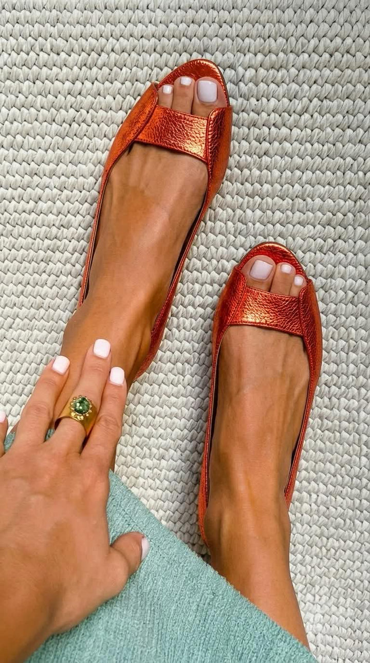 Adelina | Sandali Dorati Comfort Chic - Image 5