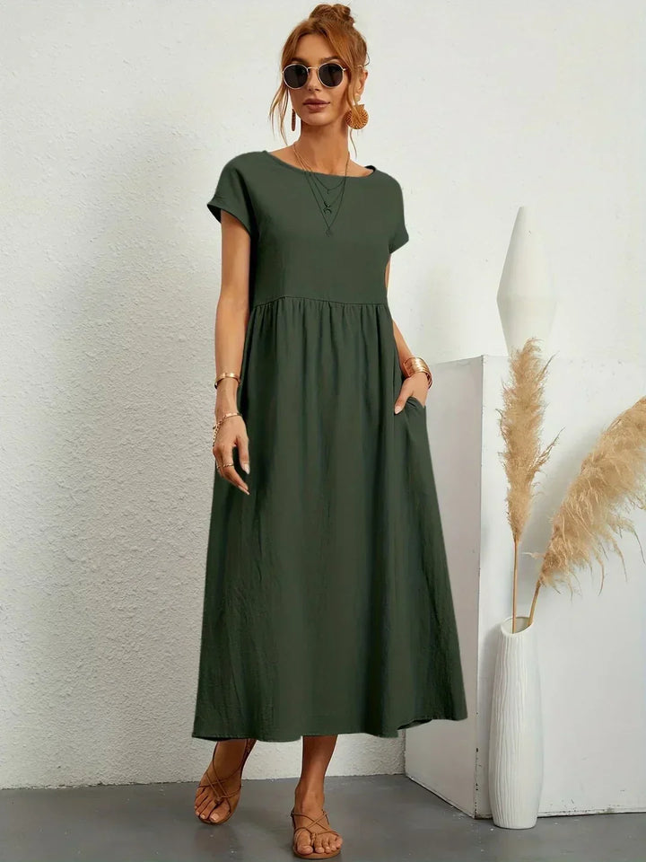 Lana | Légies szabású, időtlen eleganciájú midi ruha