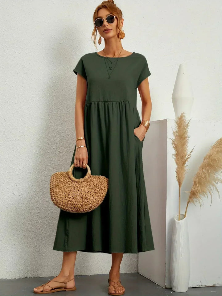 Lana | Légies szabású, időtlen eleganciájú midi ruha