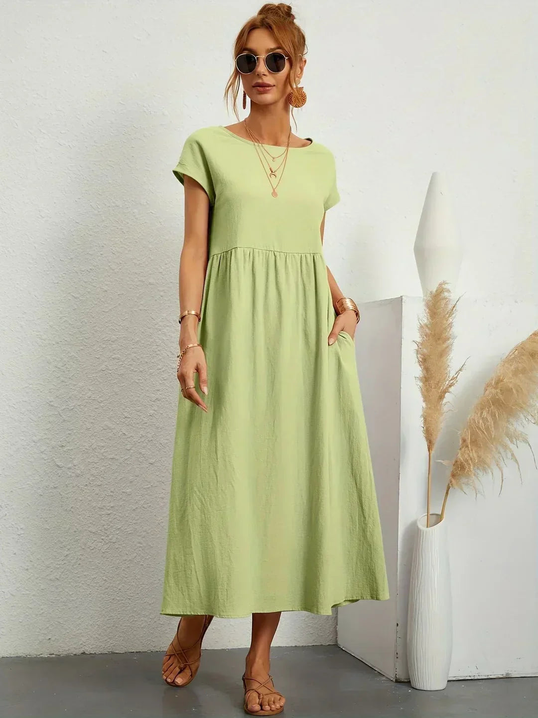 Lana | Légies szabású, időtlen eleganciájú midi ruha
