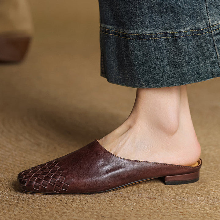 Velmirae | Woven Slip-On Slides a Kényelmes Mindennapi Sétához