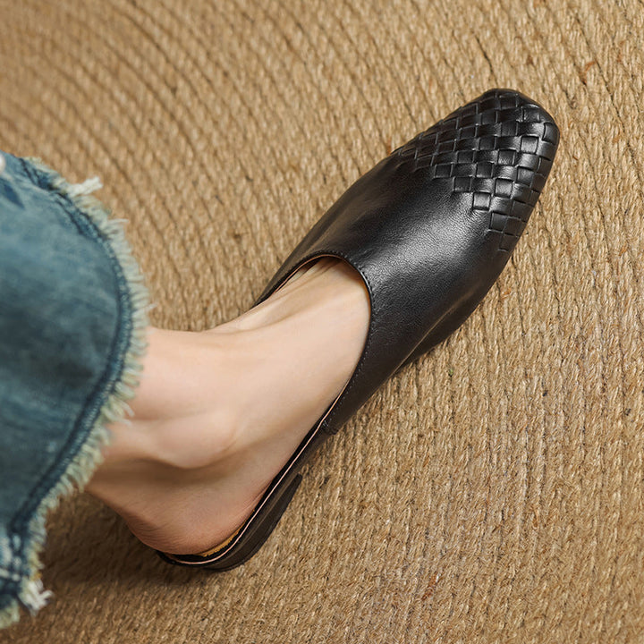 Velmirae | Woven Slip-On Slides a Kényelmes Mindennapi Sétához