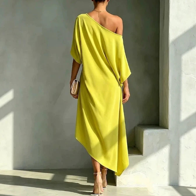 Camila – Aszimmetrikus elegáns ruha - Image 3
