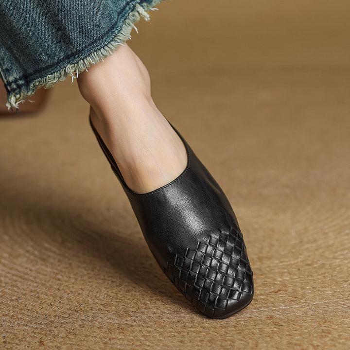 Velmirae | Woven Slip-On Slides a Kényelmes Mindennapi Sétához