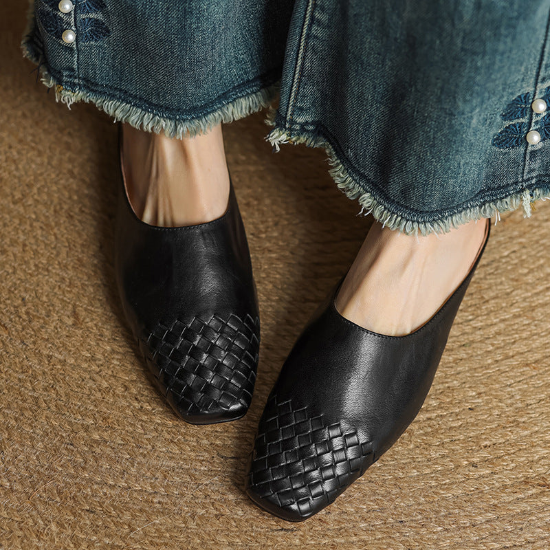Velmirae | Woven Slip-On Slides a Kényelmes Mindennapi Sétához