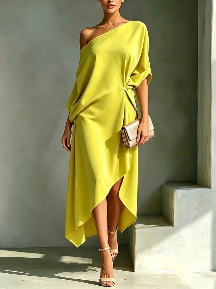 Camila – Aszimmetrikus elegáns ruha - Image 1